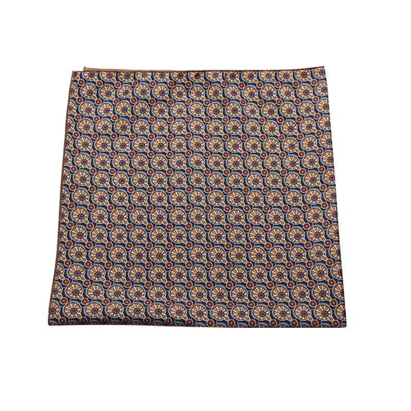 Nouveau 60*60 cm automne hiver écharpe homme femmes décontracté coton foulards carré fleur florale Hanky mode poche carré pour la fête