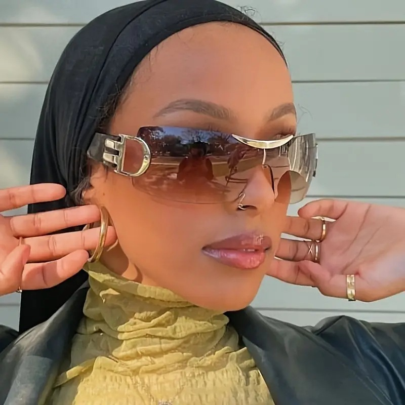 Lunettes de soleil carrées simples pour femmes et hommes, verres dégradés, marque de créateur, magnifiques, pour voyage et extérieur, Oculos De Sol