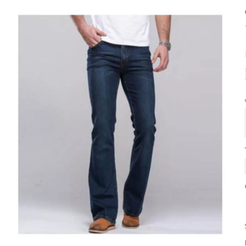 Calça Jeans Longa, Haute Qualité, Nouvelle Mode Rétro, Hiver