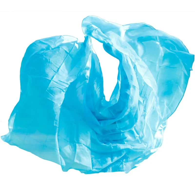 InjVeil-Écharpe à Main pour brevdu Ventre, 100% Vrai Accessoire, Châle, Vêtements de Performance et d'Entraînement