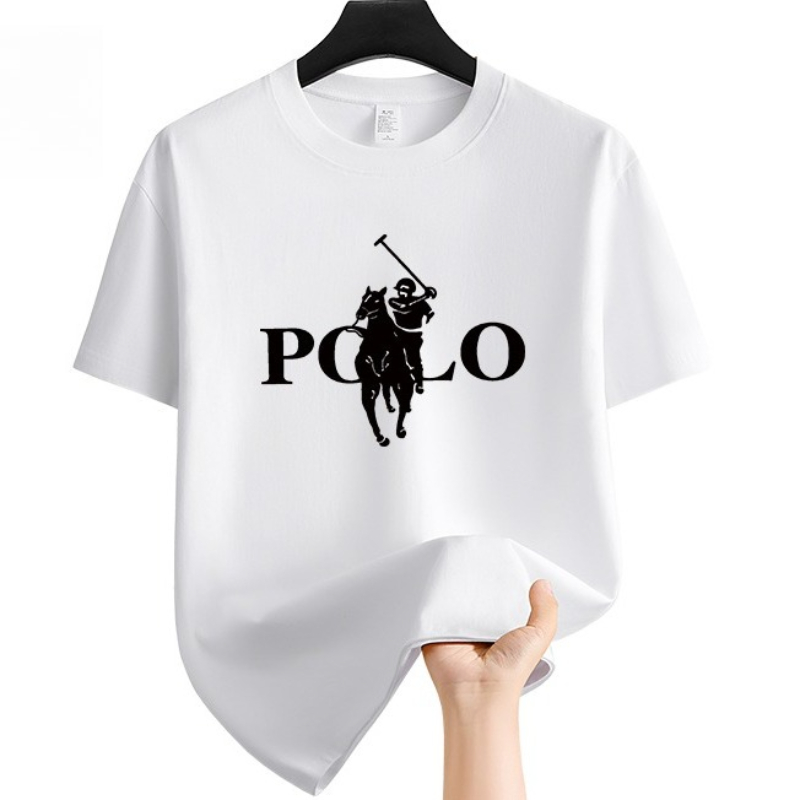 Vêtements de marque pour hommes, mode été, shorts décontractés pour affaires, t-shirt à manches courtes polyvalent à col rond, t-shirt respirant