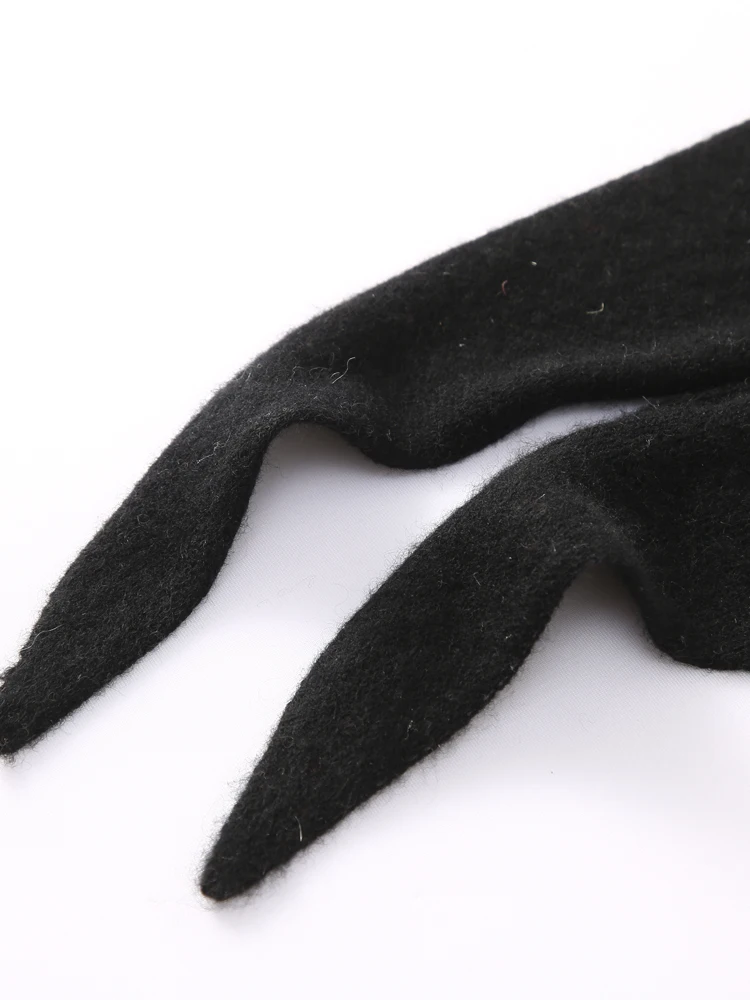 Écharpe triangulaire mini en cachemire pour femme, 100% cachemire pour bébé, petit cache-cou, automne hiver, cowl, pashmina, doux, léger, tricoté, foulard