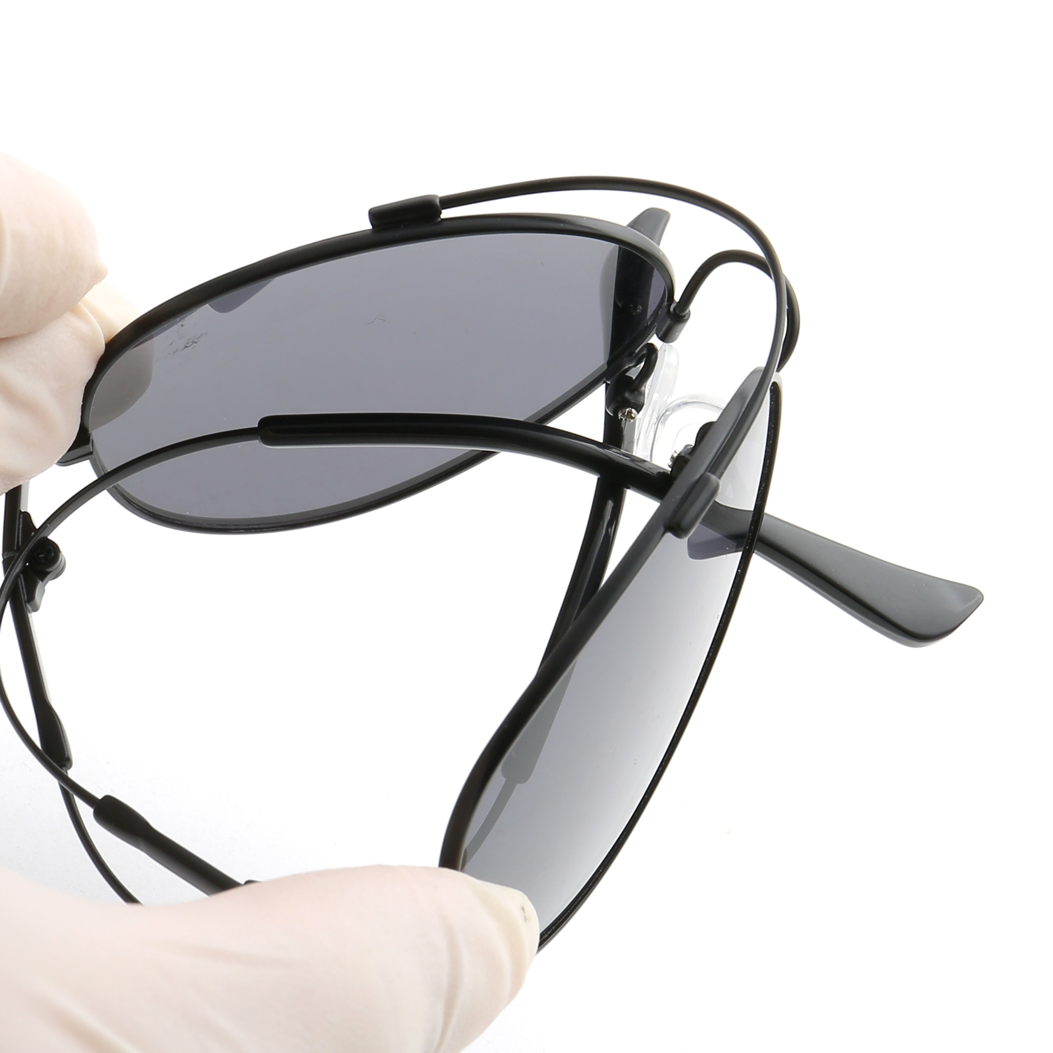 Aviation hommes lunettes de soleil polarisées montures pour hommes pilote lunettes de soleil métal lumière Flexible à la mode moderne or conduite UV400