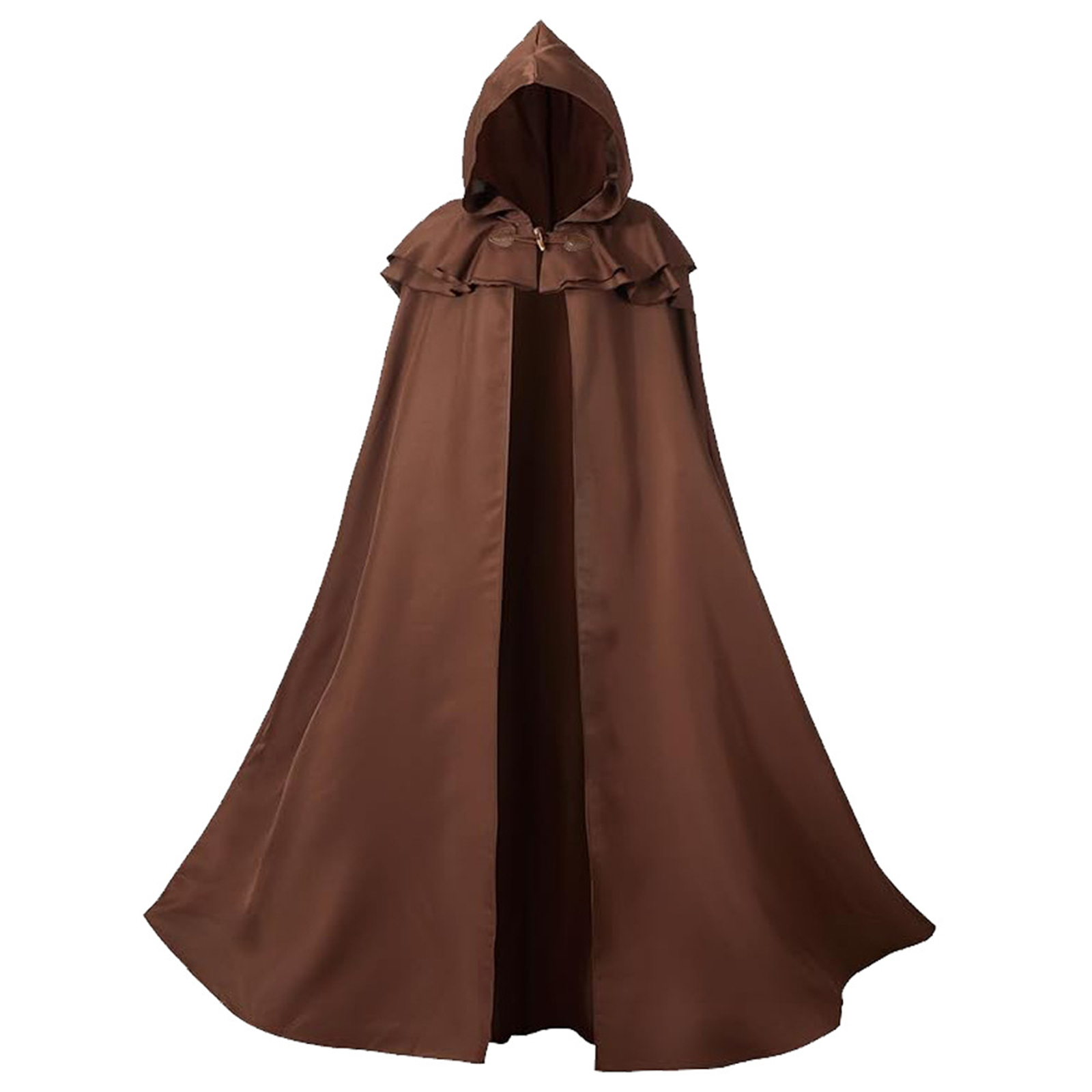 Cape Renaissance à capuche pour hommes et femmes, Cape médiévale pour adultes, Cape Viking pour fête d'halloween