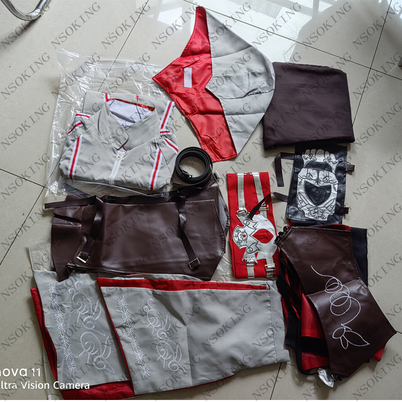 Costume de Cosplay Assassin Game Edward Ezio Arno, tenues d'halloween sur mesure