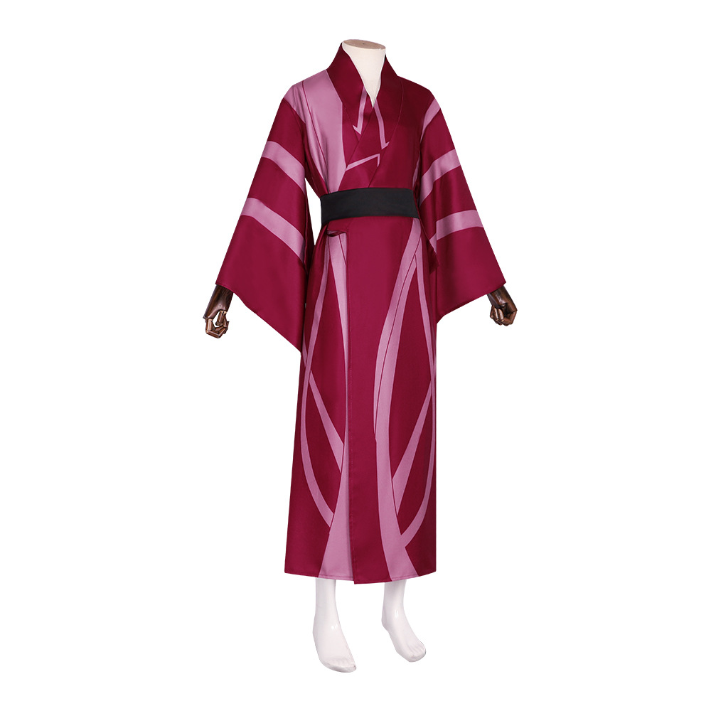 Costume de Cosplay Anime Kimetsu No Yaiba Uzui Tengen, tenues Kimono, Costume de carnaval d'halloween, vêtements et ceintures, accessoire