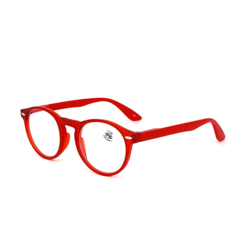 Lunettes de lecture rondes tendance pour femmes, lunettes d'ordinateur rondes, presbytie, hypermétropie, lunettes +0+1.0+1.5+2.0+2.5+3.0+3.5+4.0