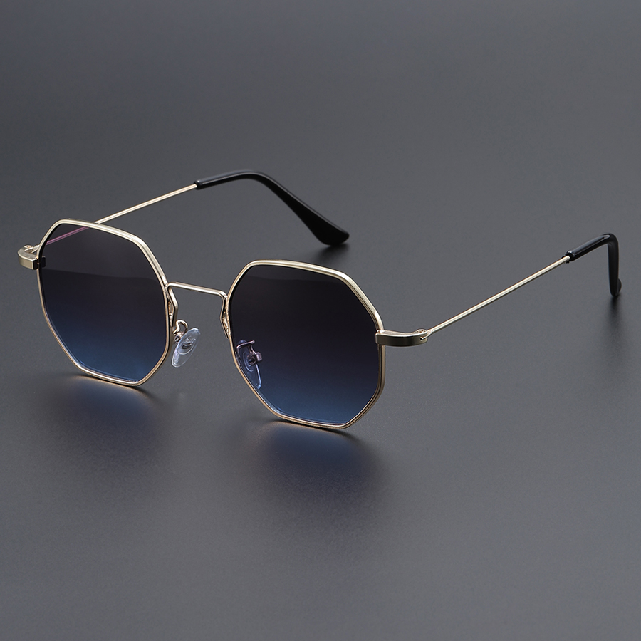 Lunettes de mode à monture géométrique classique pour hommes, adaptées aux cadeaux de vacances à des amis et à la famille