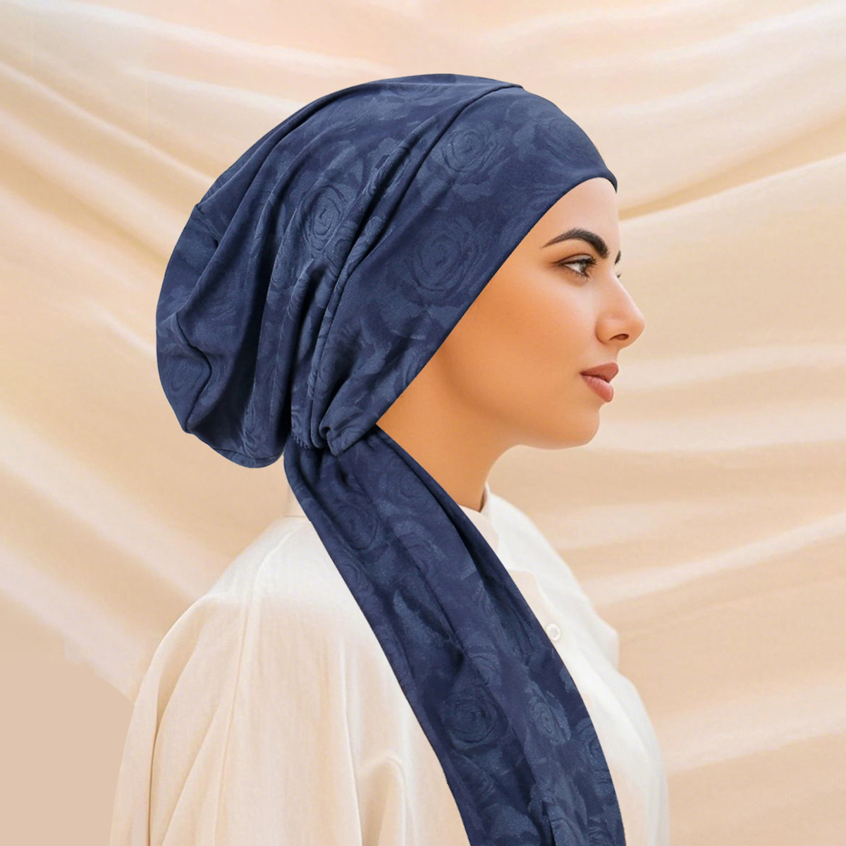 Foulard Hijab imprimé tendance pour femmes, casquette de chimio, Turban pré-attaché, Bandana contre le Cancer, perte de cheveux, foulard