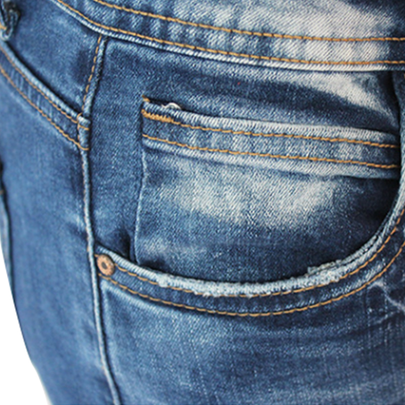 Femmes jean bleu mince déchiré jean pour femmes maigre en détresse lavé Stretch Denim maman jean taille haute pantalon Femme blanchi
