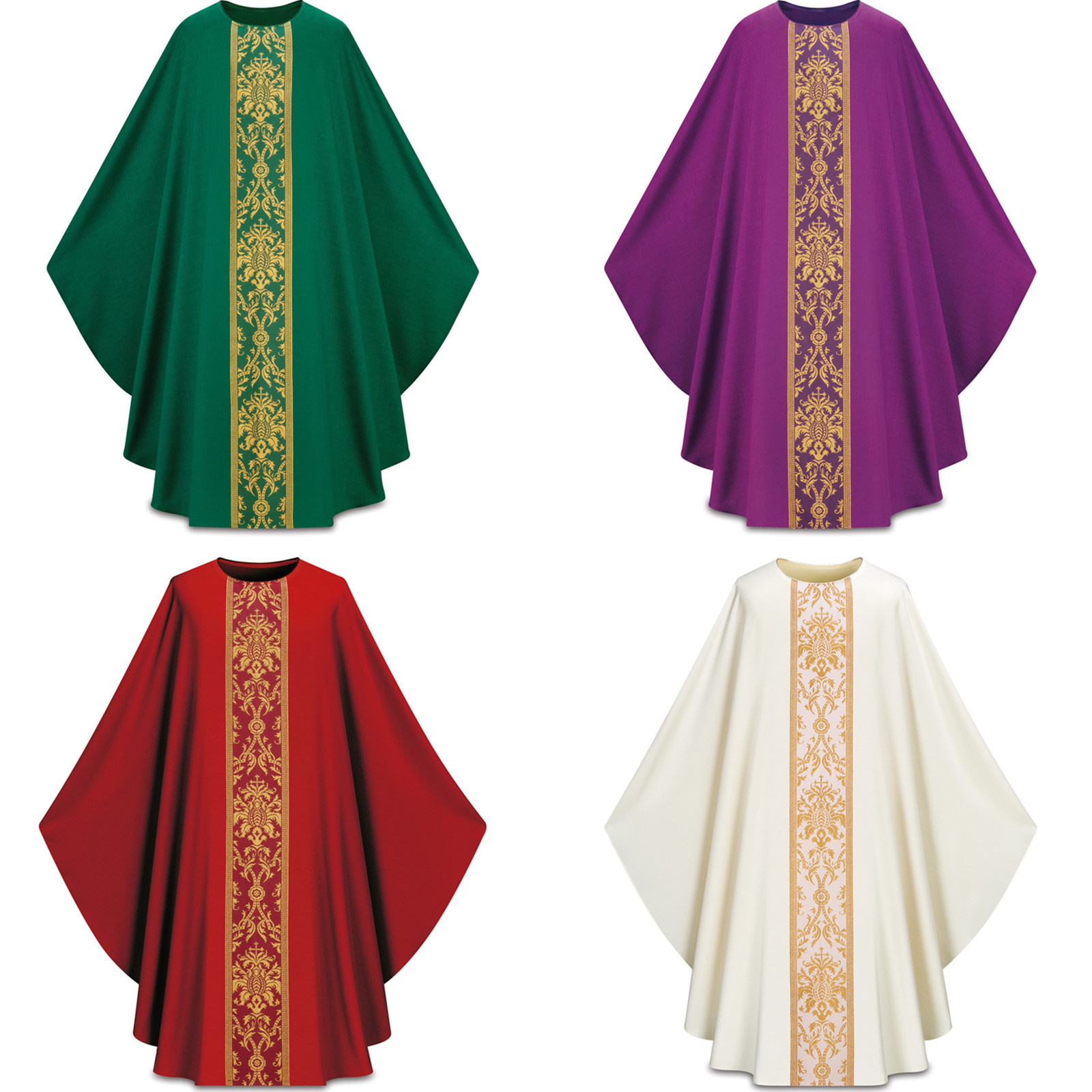 Robe de Cosplay Religieuse d'Halloween, Costume de Prêtre Chasuble, Vintage, Baggy, Cape, Tenue de ixpour Adulte