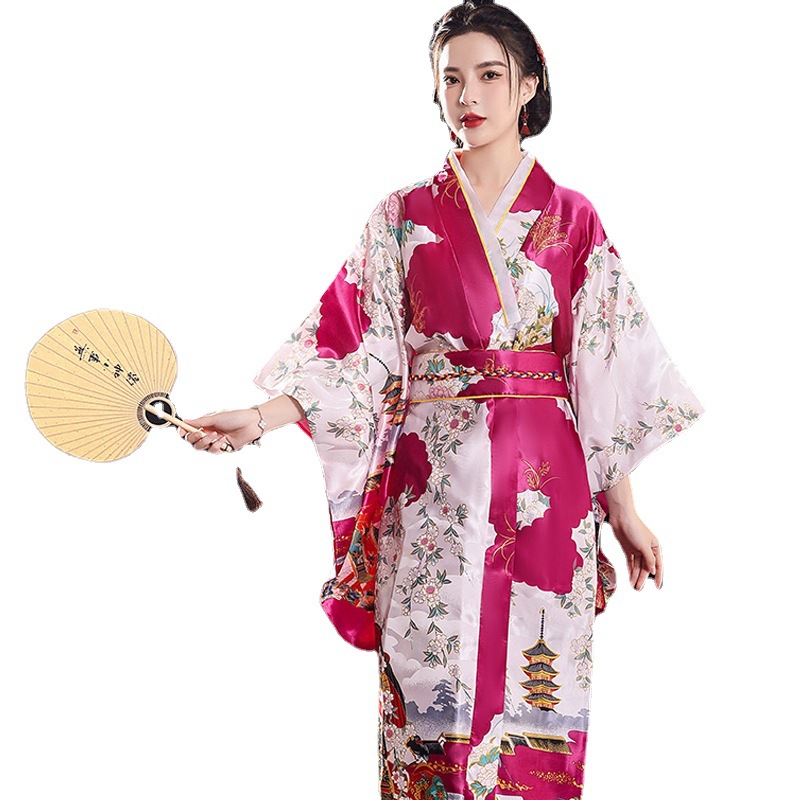 Kimono Traditionnel Japonais Haori pour Femme, Tenue de Cosplay, Blouse, Vêtements d'Été à la Mode, Robe de Soirée, Vêtements de Nuit