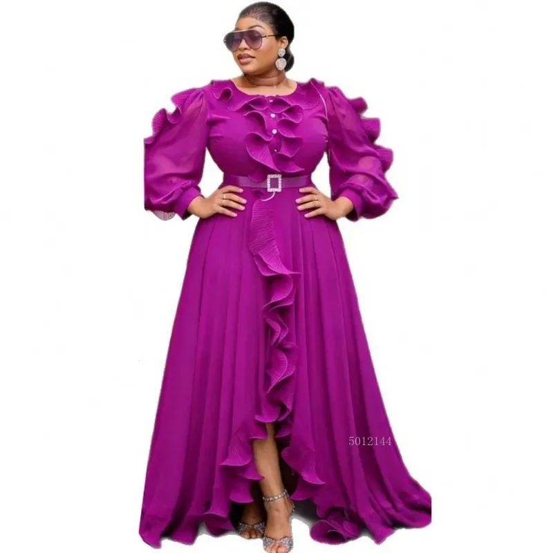 Robe Maxi africaine Dashiki pour femmes, vêtement Ankara Abaya, nouvelle mode printemps-automne, vêtements d'afrique