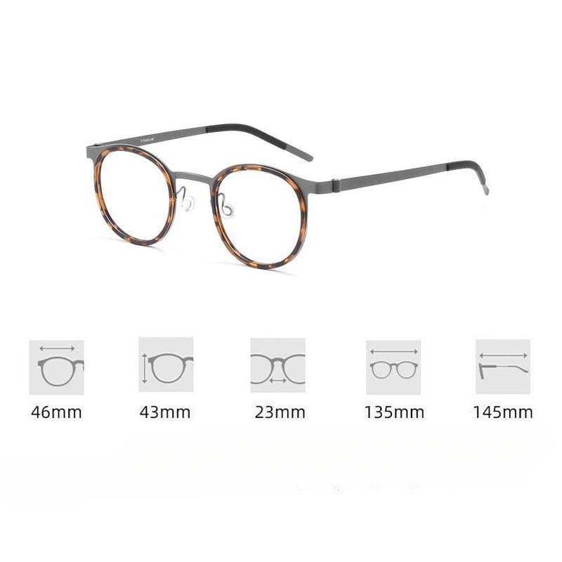 Lunettes de presbytie rétro à monture ronde, tendance, en métal, légères, durables, Anti-lumière bleue, Protection des yeux, unisexe, 0 à + 4.0