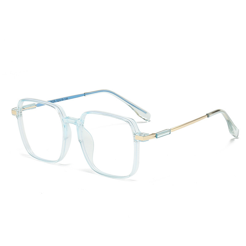 Lunettes de lecture transparentes surdimensionnées pour femmes, 1/2 pièces, lunettes légères rose bleu pour le bureau et l'usage quotidien