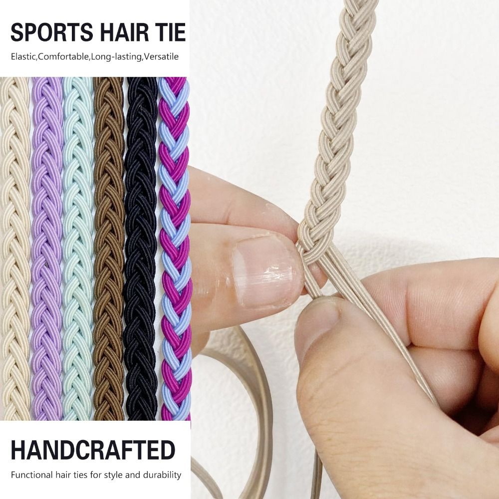 Attaches élastiques pour cheveux, outil de coiffure, porte-queue de cheval en spirale extensible, longue optique, bandes de cheveux bouclés pour la natation, accessoires pour cheveux