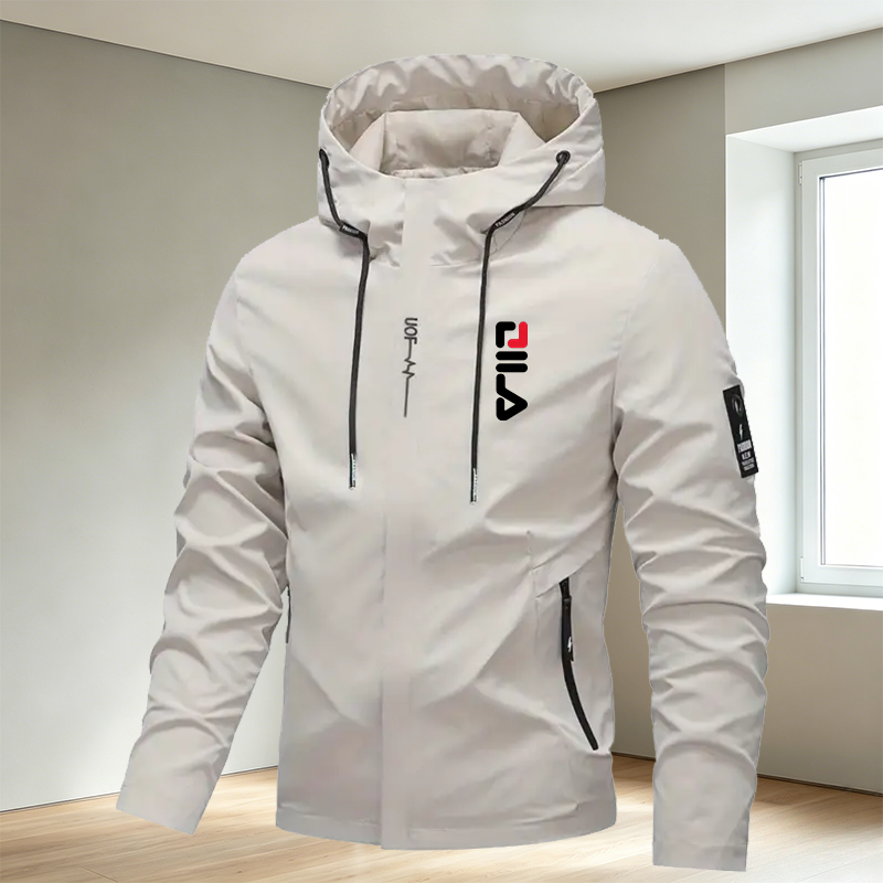 Veste imperméable légère pour homme, style streetwear, pour le cyclisme, la randonnée, coupe-vent, printemps et automne
