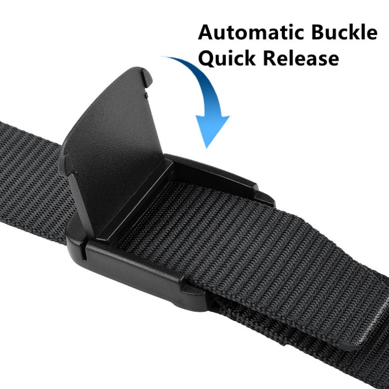 Ceinture de taille extérieure, ceinture en nylon antidérapante d'alpinisme pour hommes et femmes, ceinture de taille tactique non perforée