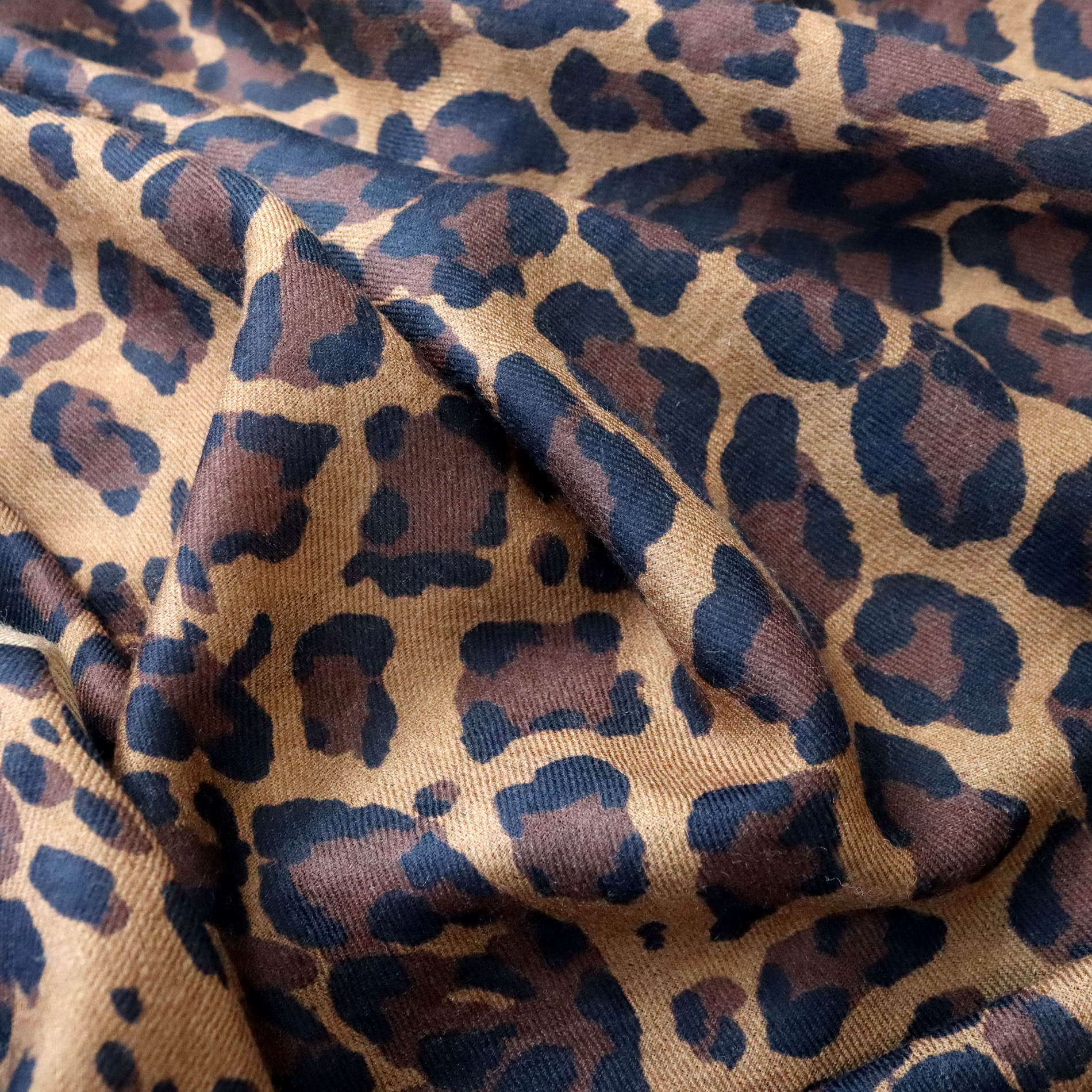 Winsleter - Écharpe longue élégante 100 % cachemire pour femme, imprimé léopard 200*100CM, châle de mode, cadeau pour maman, collection automne 2025 A5O047CC