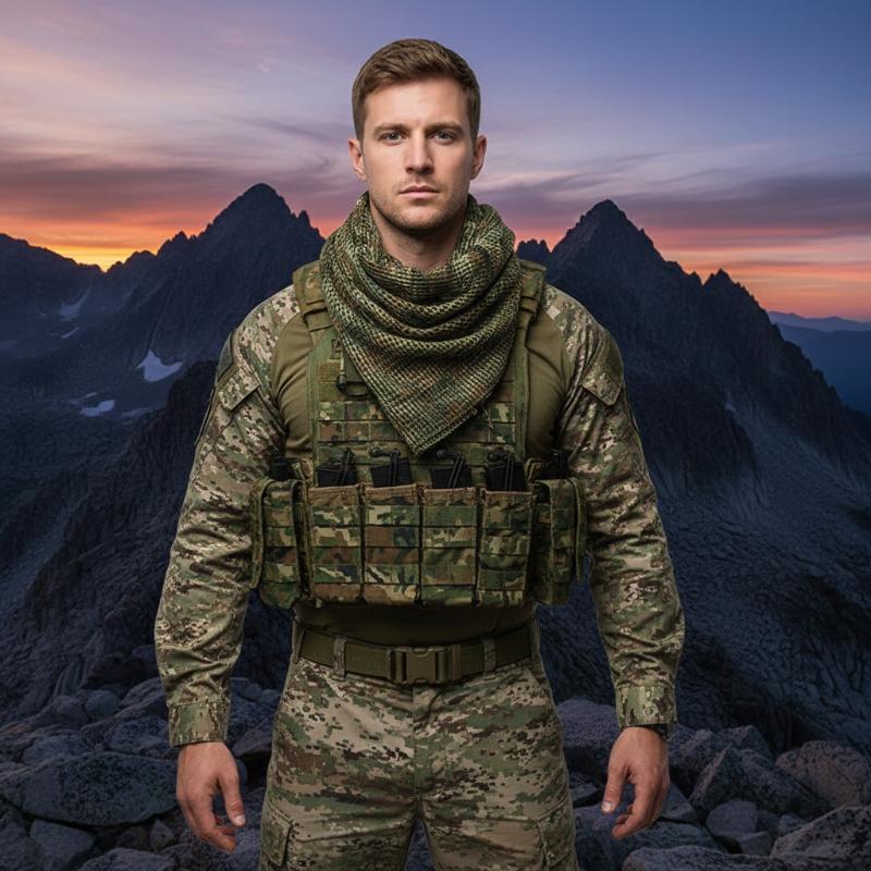 Voile tactique militaire d'extérieur respirant pour la chasse