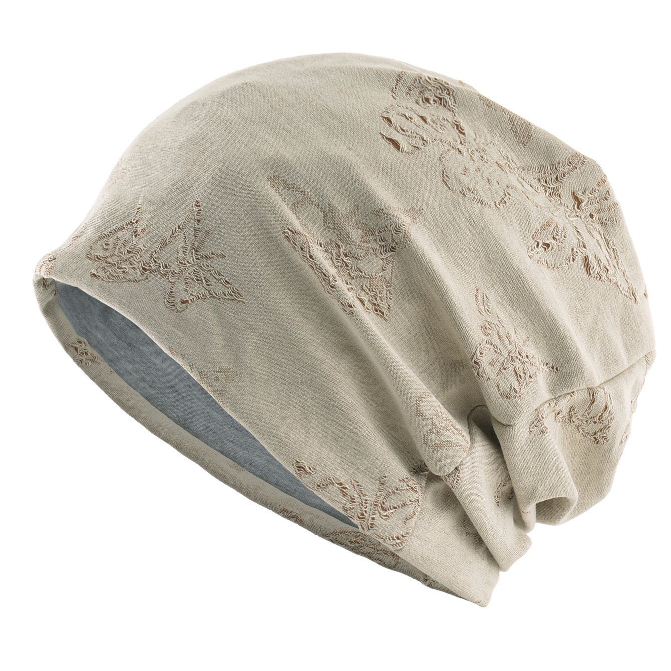 Bonnet en tricot transparent bicolore pour femmes, ajouré, papillon, doux, respirant, sport, décontracté, printemps automne