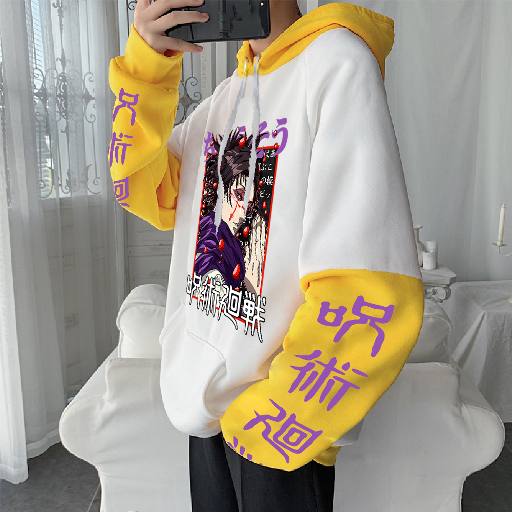Sweats à capuche College graphiques pour hommes et femmes, sweat-shirt Anime, pull homme, Jujutsu Kaimmense, Choso Cool, décontracté, Harajuku