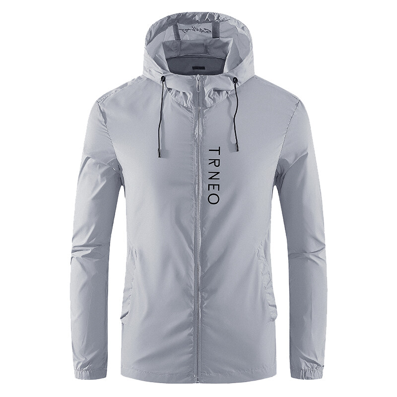 Veste de sport fine pour homme, idéale pour la randonnée, les voyages, la pêche, le camping, imperméable, anti-UV, avec capuche