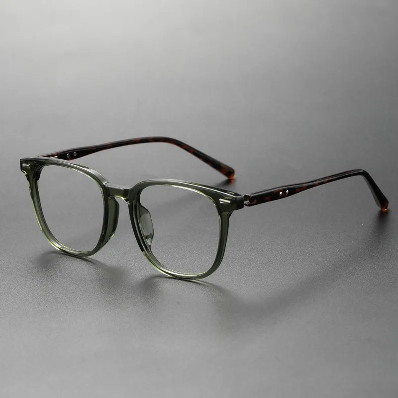 Mode myopie lunettes optiques cadre femmes Vintage grand cadre lunettes pour grand visage rétro Anti lumière bleue lunettes d'ordinateur