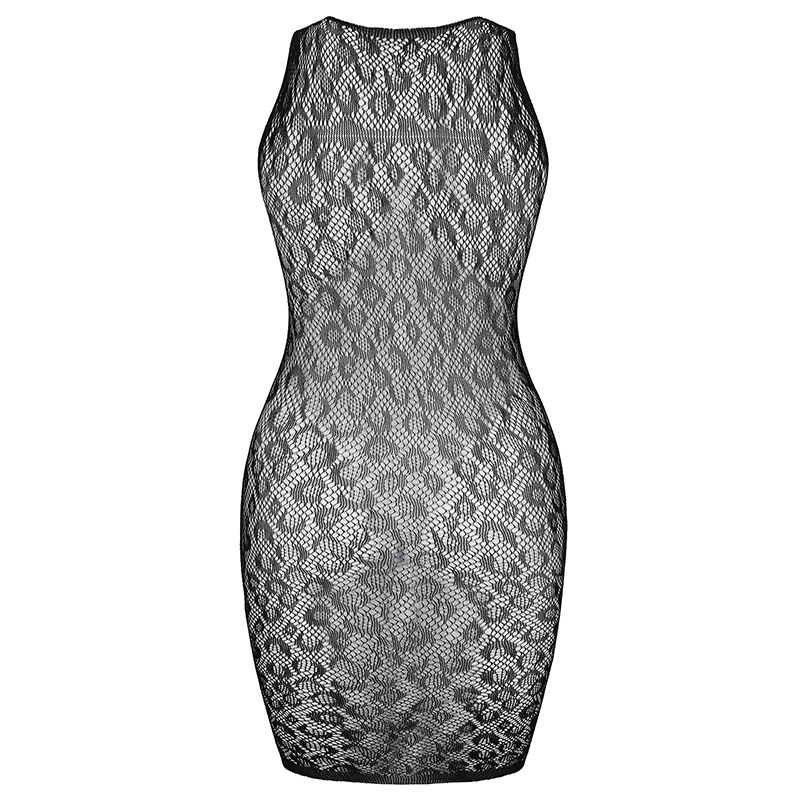 Robe de plage sexy pour femme en résille ajourée transparente moulante style été