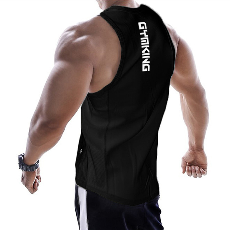 Débardeur en coton sans manches pour homme, vêtement de Fitness, musculation