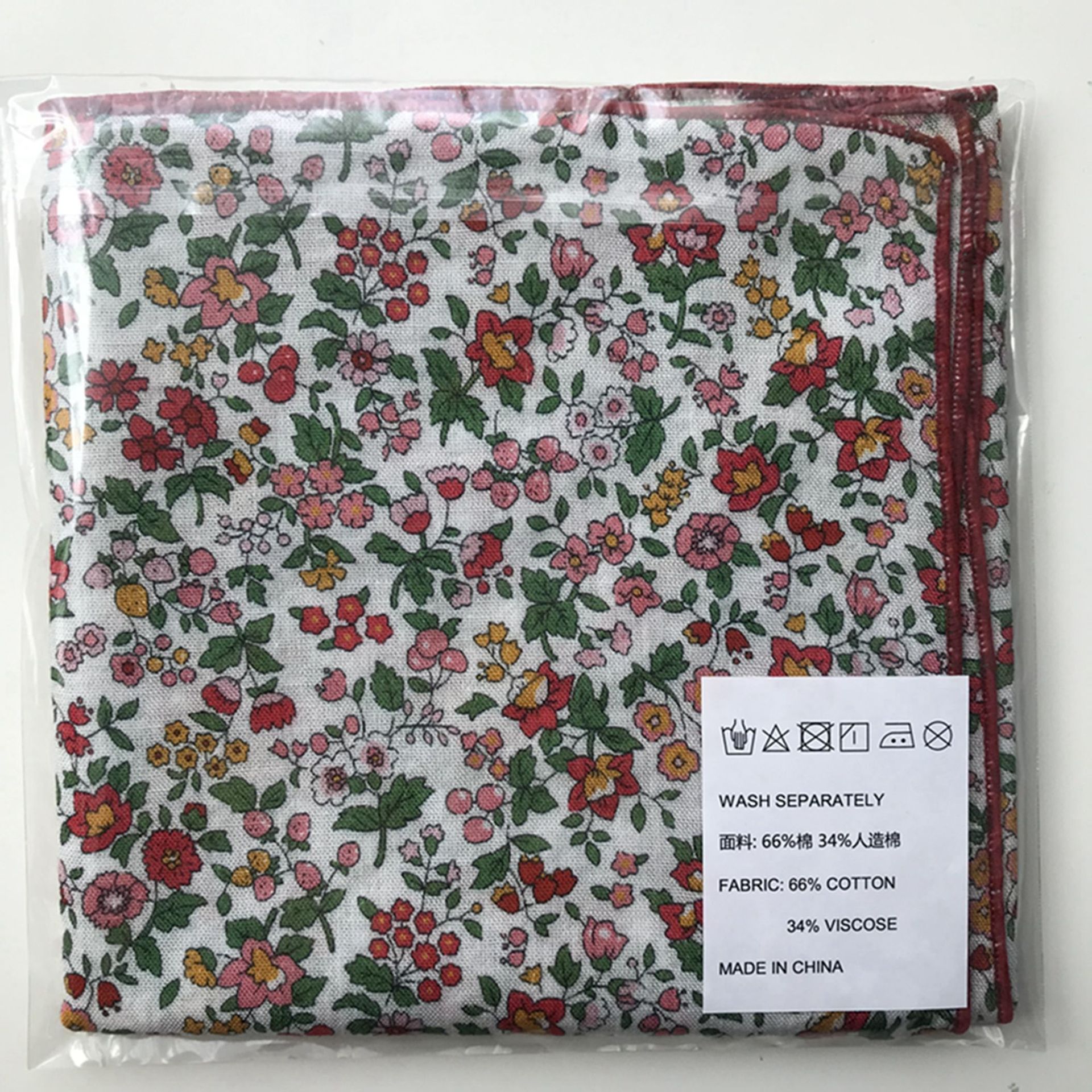 Écharpe fine en coton version coréenne, nouvelle collection printemps, motif floral, petit carré, polyvalente, protection du cou, décorative pour femme