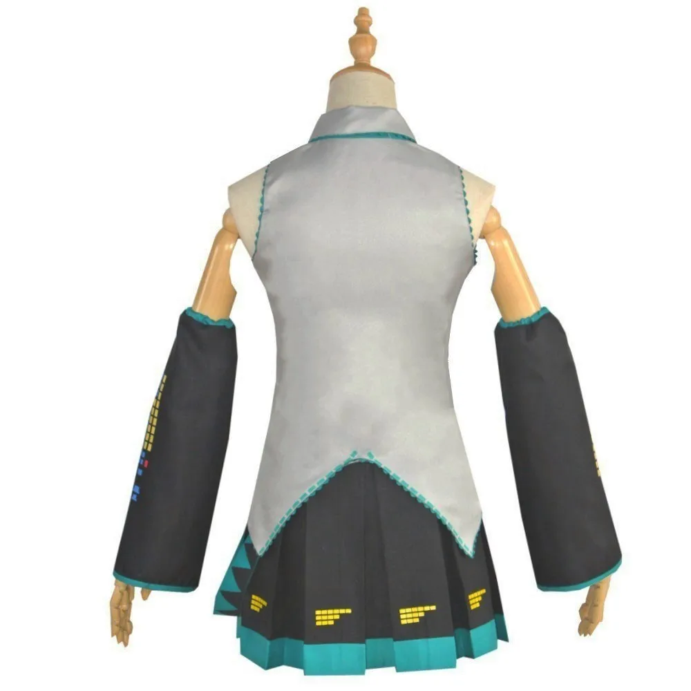 Costume de Cosplay bilibili Miku, tenues Vocaloid, robe mi-longue, costumes de marin JK pour femmes, vêtements Anime pour fête d'halloween et de noël