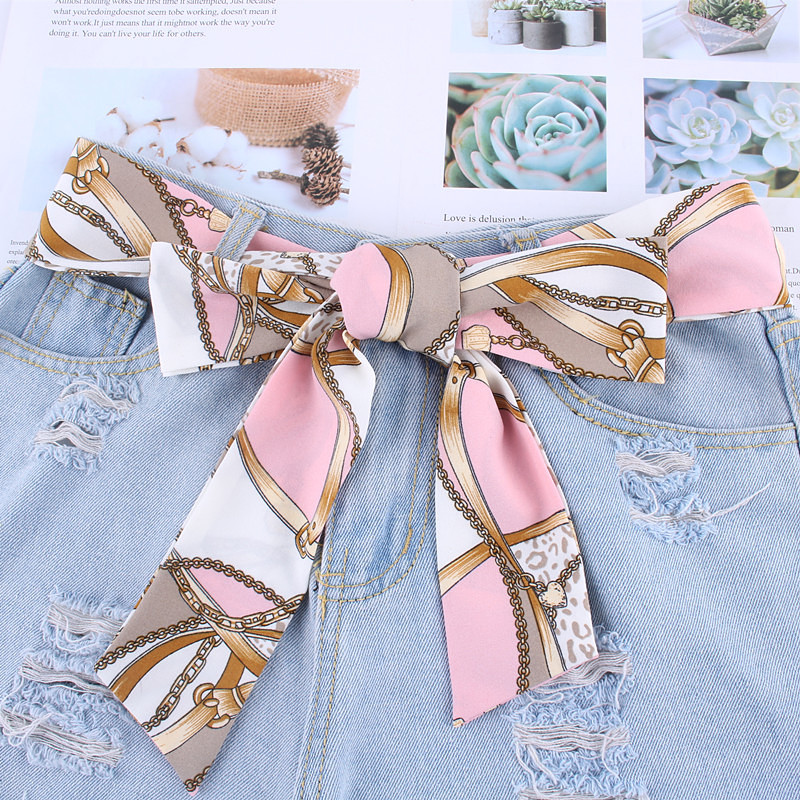 Ceintures en tissu à la mode pour femmes, écharpe fine coréenne, chemise, ruban, corde de taille, ceinture pour robes, bretelles de taille pour dames