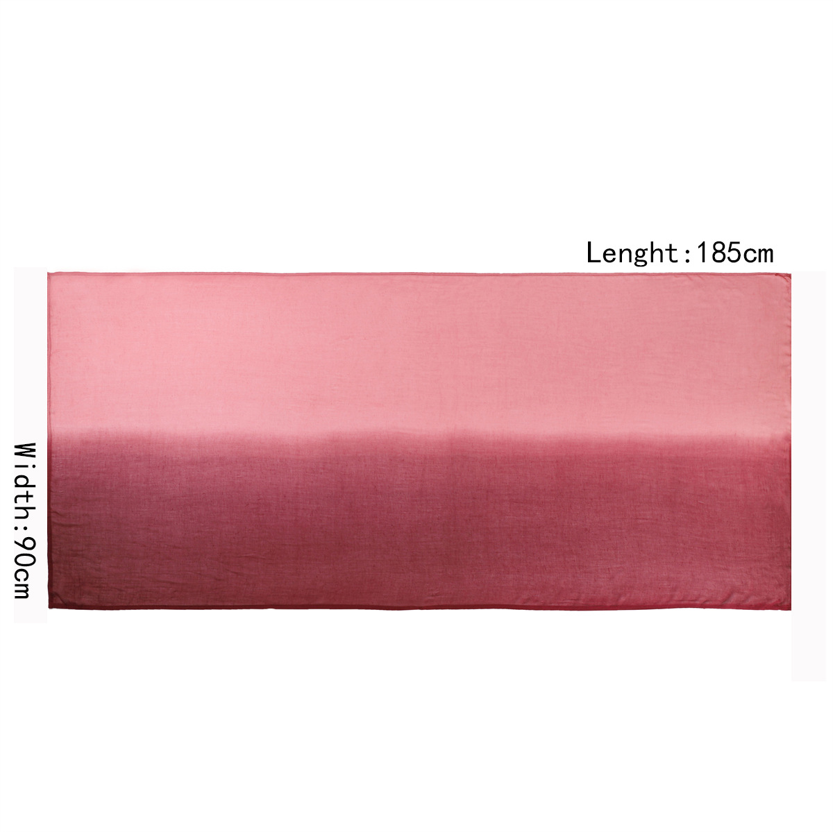 Nouveau Viscose dégradé Hijab femmes musulman écharpe châles Abaya femmes voile Foulard enveloppes plaine islamique Turban bandeaux Foulard