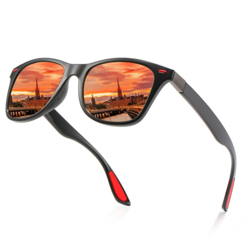 Lunettes de soleil polarisées pour hommes, lunettes de soleil classiques, lunettes de conduite de luxe, lunettes de voyage et de pêche, UV400