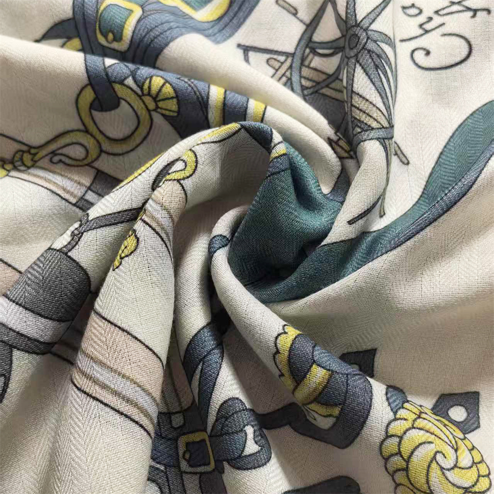 Écharpes et foulards en soie de marque, écharpe en soie cachemire à double impression, châles pour femmes, hijabs de luxe, foulard carré plissé, foulard de cou