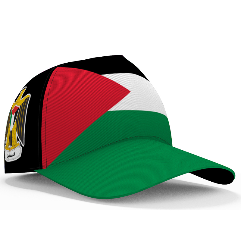 Casquette de Baseball Palestine Personnalisée Gratuite avec Nom, Numéro, Logo d'Équipe, Chapeau de Voyage à la Campagne, Équipement de Sauna