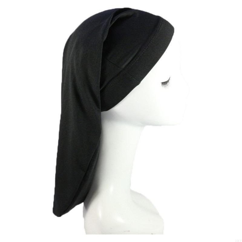 Écharpe à cheveux longue queue pour hommes, Turban en Polyester, couvre-chef, Dreadlocks, pour l'après-nage l'entraînement,