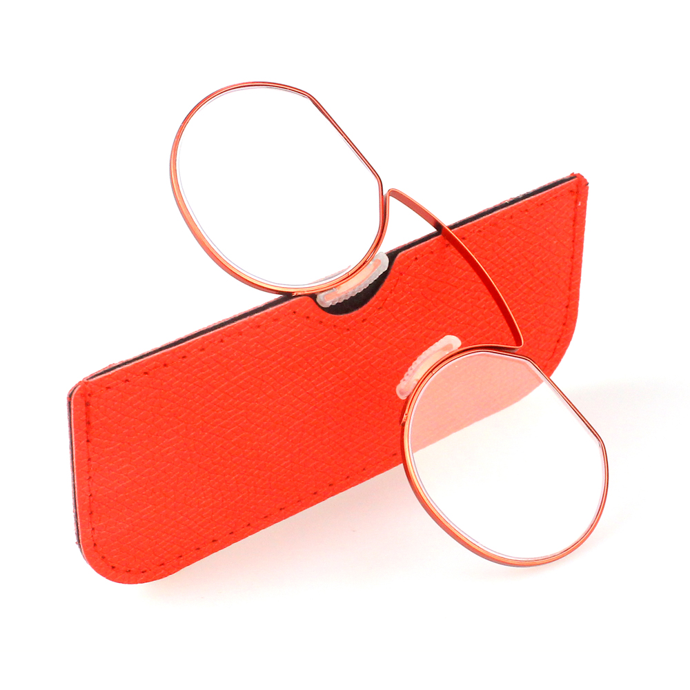 Lunettes de Lecture promenales en Métal avec Étui pour Homme, réinitialisation Antarctique, Portables, Presbytes, de Haute Qualité