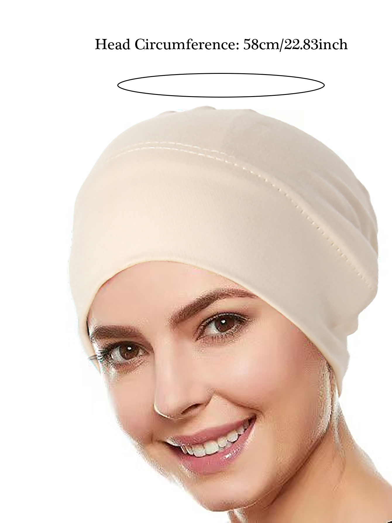 Ramadan couleur unie femmes musulmanes Hijab casquettes envelopper tête doux élastique Turban Bonnet chimio casquette coiffure portable