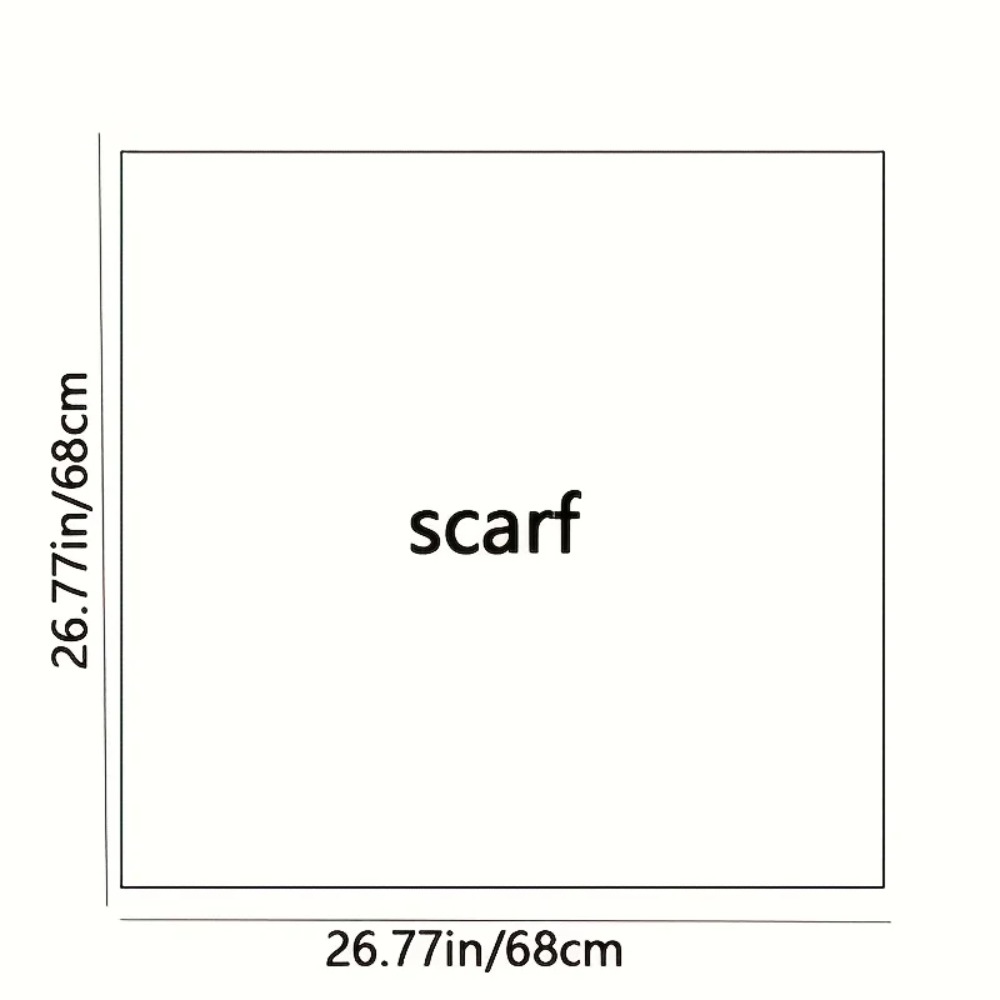 Écharpe imprimée léopard de 68 cm en fibre de polyester pour toutes les saisons, écharpe pour femmes, châle tendance et polyvalent, cache-cou, hijab