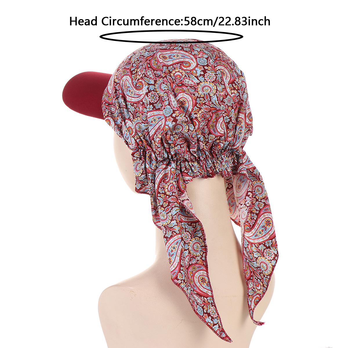 Nouveau turban hijab musulman pour femmes et filles, casquette de baseball, chapeau de soleil, foulard, bonnet, imprimé floral, foulards doux et tendance pour femmes