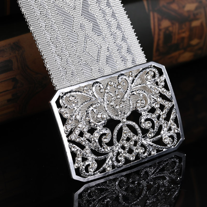 Ceinture Caftan Marocaine en Métal Sculpté pour Femme, Bijoux de Taille Exquis pour Robe de Mariée