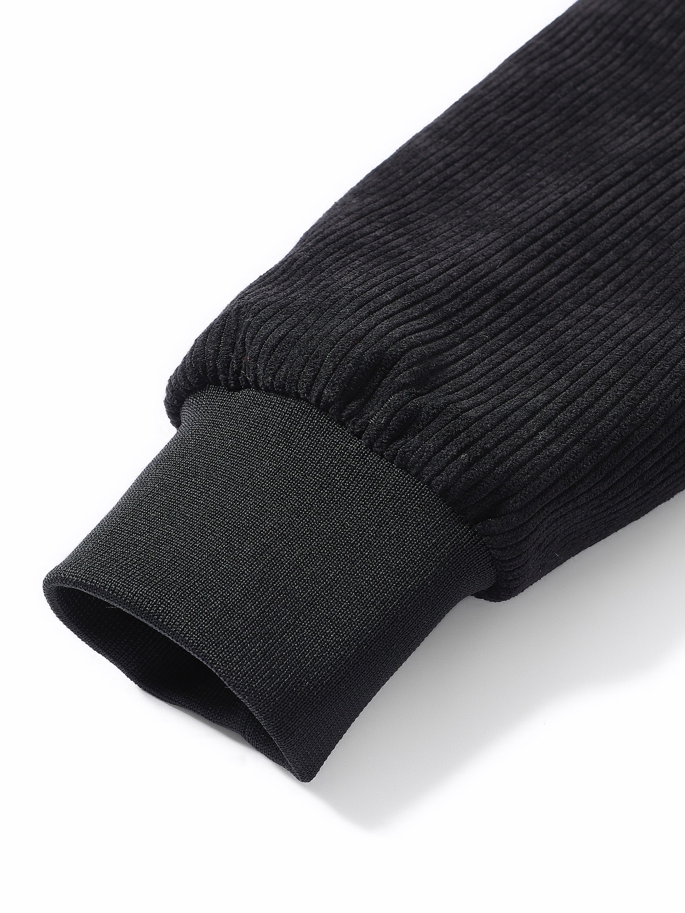 Veste en velours côtelé pour hommes, durable et résistante à l'usure, polyvalente et facile à assortir, adaptée à un vêtement décontracté léger sur le lieu de travail, activités de plein air légères, superposition en automne et en hiver, échauffement pour le sport, sorties décontractées et courts