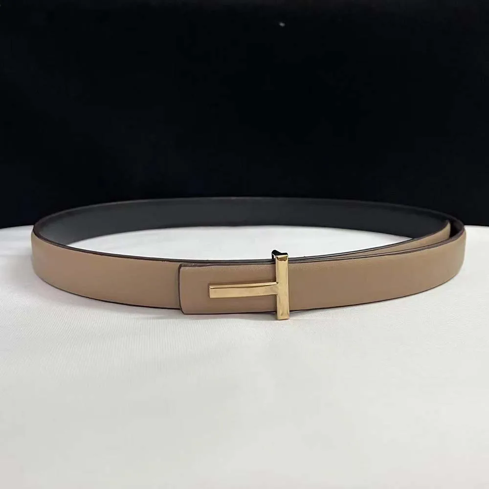 Ceinture fine en cuir véritable pour femmes, 25mm, peau de vache, boucle dorée, pour pantalons, robe en jean, marque célèbre