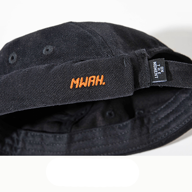 Nouvelle mode Summe broderie peau de Melon chapeaux sans bords pour hommes femmes Bonnet marque de mode Yuppie Cool Hip Hop PunkDocker casquette