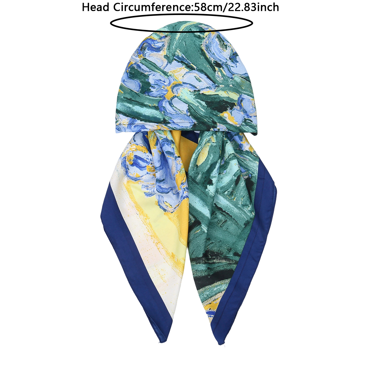 Nouveau Foulard Pré-noué Imprimé 2026 pour Femme Musulmane, Turban Chimiothérapie, Couvre-chef pour Perte de Cheveux, Bandana Extensible