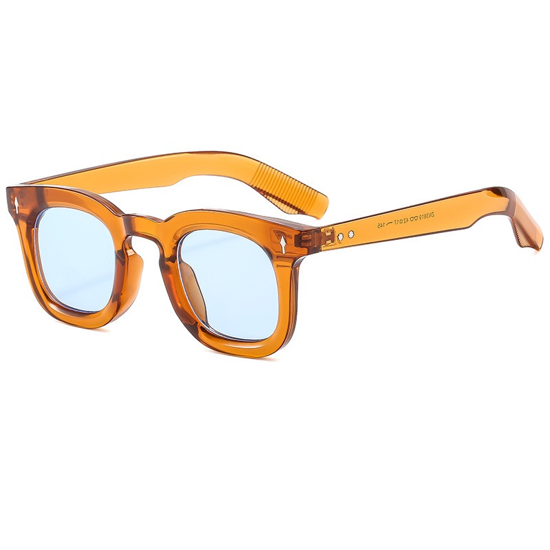 Lunettes de soleil rétro pour femmes et hommes, Style rond tendance, nuances Vintage