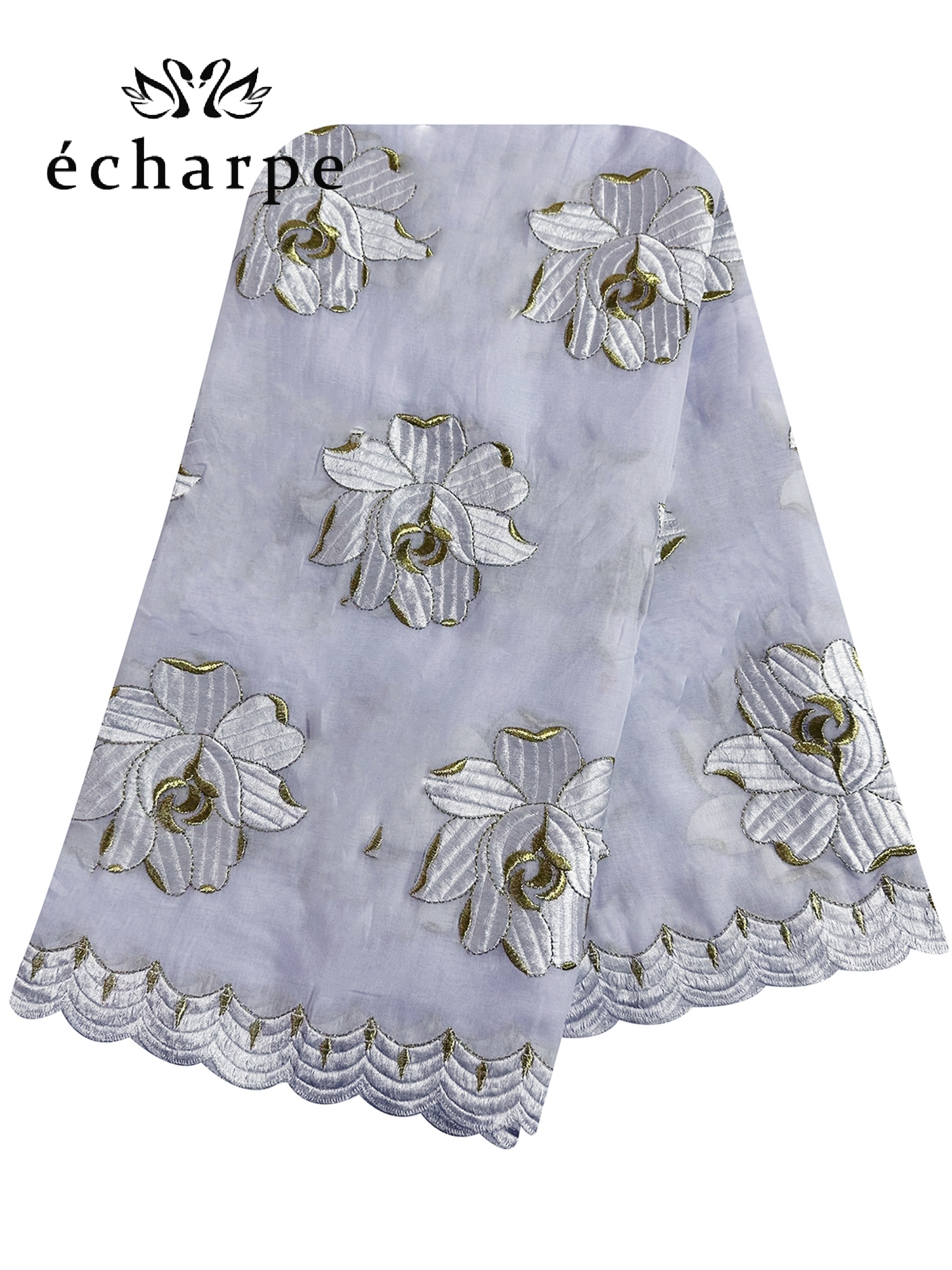Écharpe africaine islamique pour femmes, Turban Pashmina à la mode, châle brodé en coton, Hijab de fête musulmane pour dames, nouvelle collection 2022, 100%