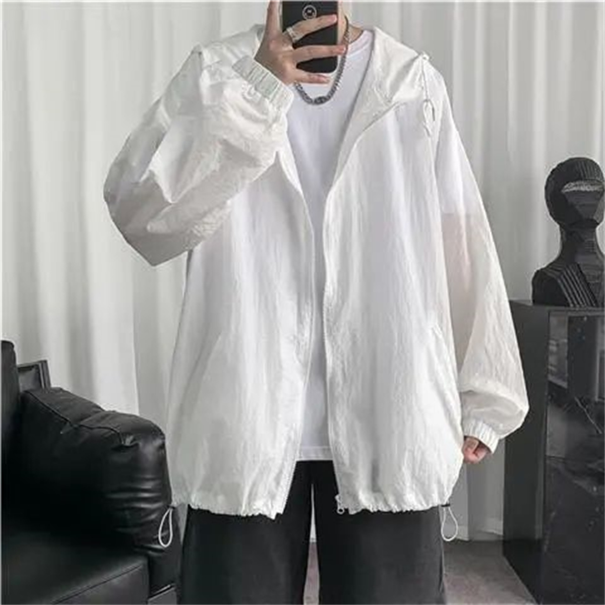 Nouvelle Collection Homme : Vêtements Modestes Légers et Respirants pour l'Été – Coupe Ample, Protection Solaire, Idéal pour l'Extérieur et le Bureau